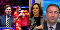 Trump flees his own 'racist' rally: Harris on offense after MAGA MSG debacle