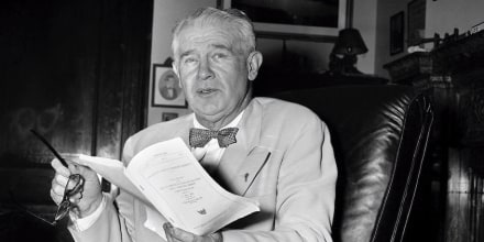 Lester Hunt takes Washington