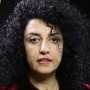 Former President Donald Trump; Narges Mohammadi.