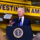 President Biden Speaks In Minneapolis As Part Of His Investing In America Tour