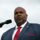 Mark Robinson at a rally